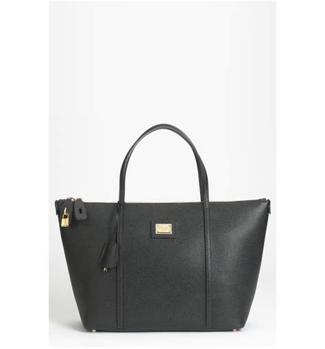 dolce gabbana miss escape classic leather tote|dolce and gabbana handbags.